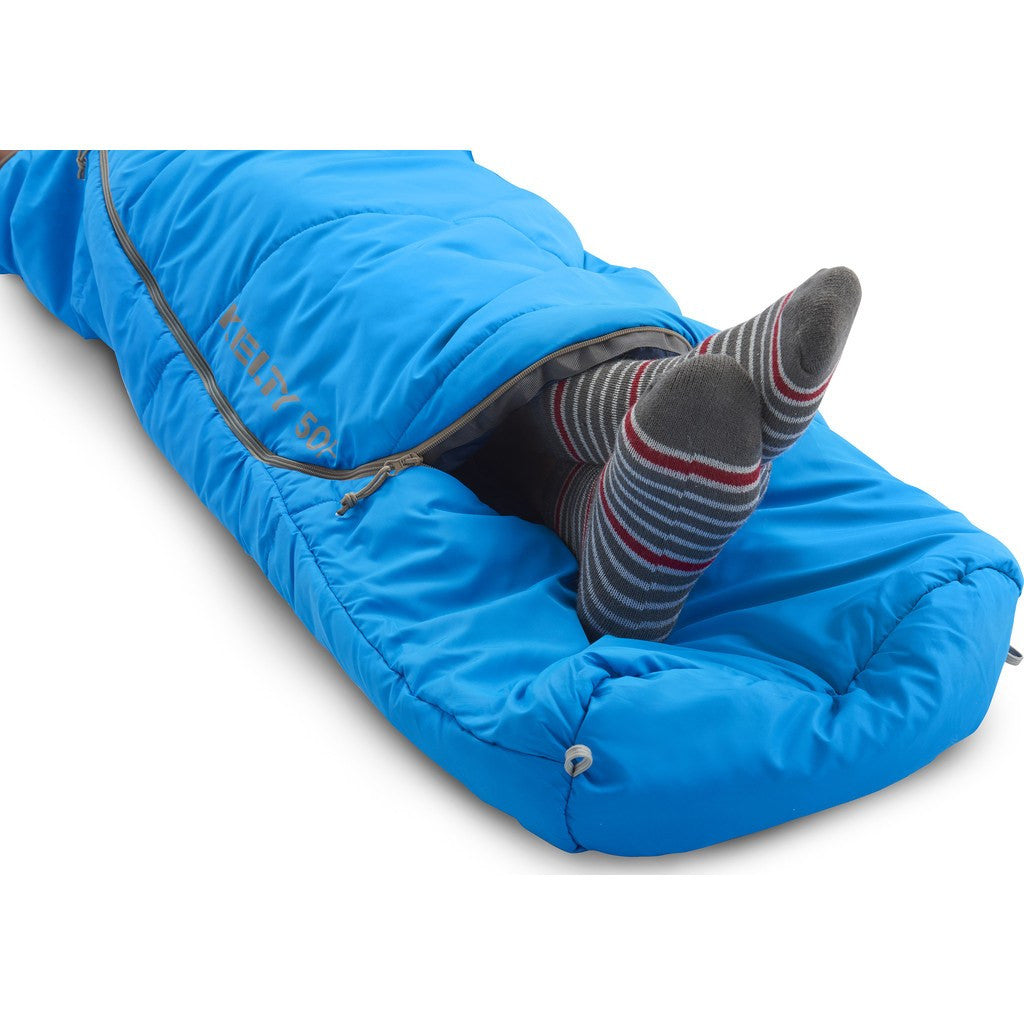 Kelty Rambler 50F Synthetic Sleeping Bag | Blue