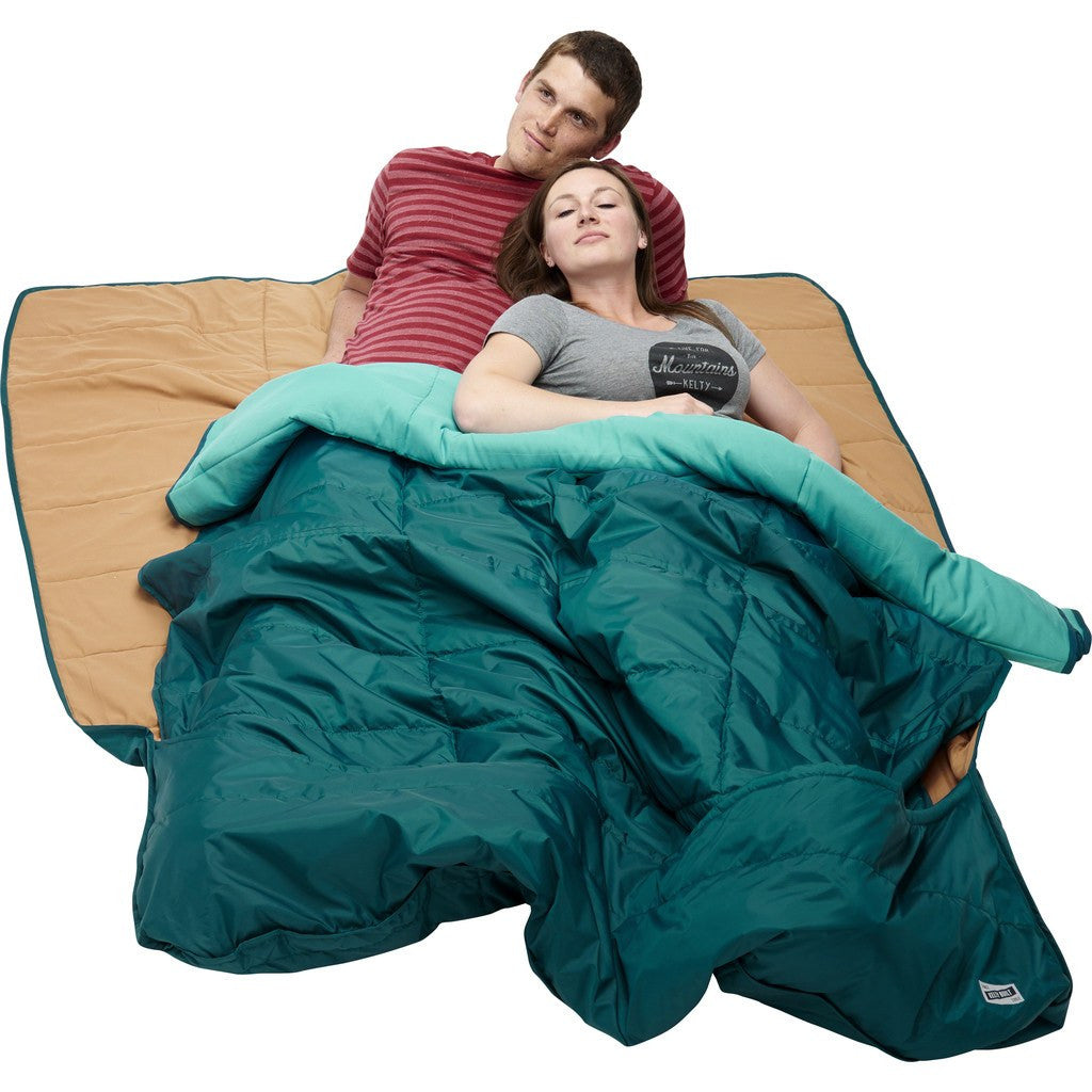 Kelty Shindig Blanket | Deep Teal/Latigo Bay