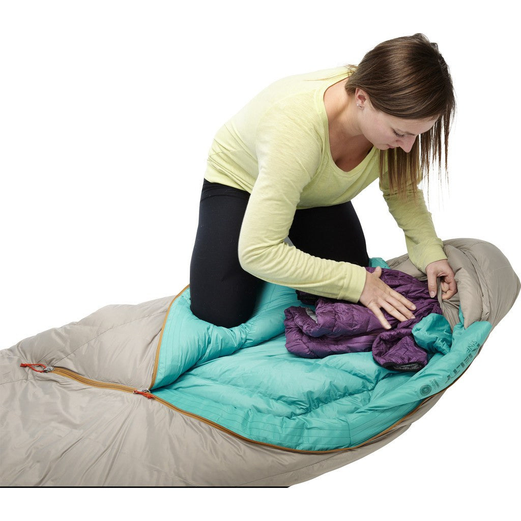 Kelty Sine 20F/EN 27F 800 Dridown Women's Sleeping Bag | Tan