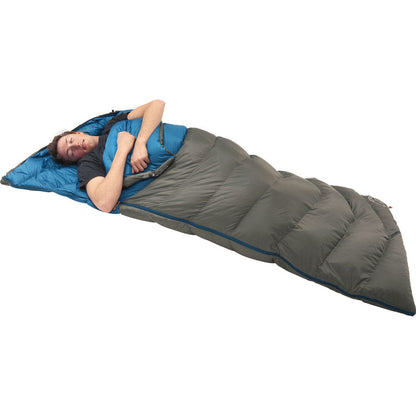 Kelty Galactic 30 Dridown Long Sleeping Bag | Gray/Blue
