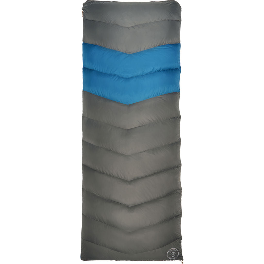 Kelty Galactic 30 Dridown Long Sleeping Bag | Gray/Blue