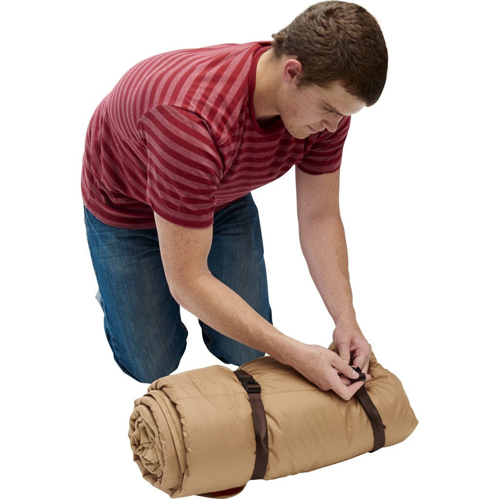 Kelty Shindig Blanket | Canyon Brown/Garnet Red/Lava
