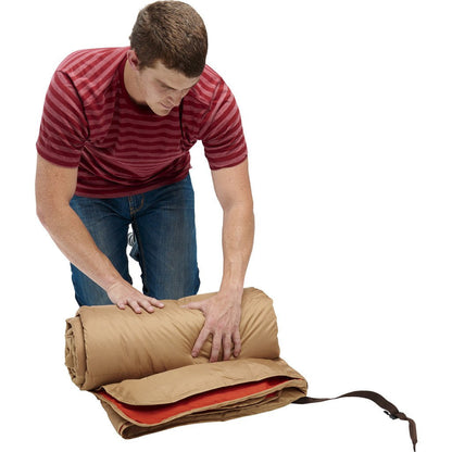 Kelty Shindig Blanket | Canyon Brown/Garnet Red/Lava