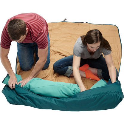 Kelty Shindig Blanket | Deep Teal/Latigo Bay
