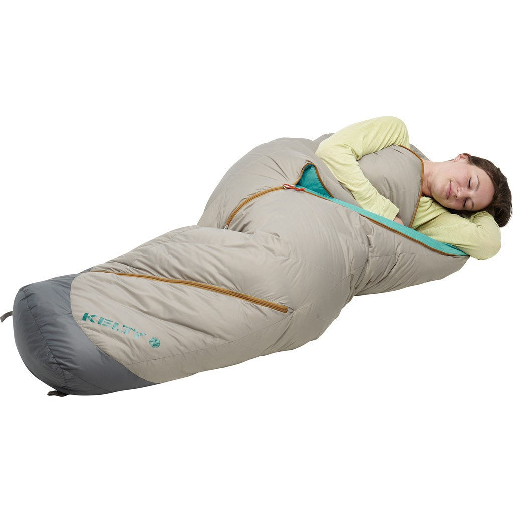 Kelty Sine 20F/EN 27F 800 Dridown Women's Sleeping Bag | Tan