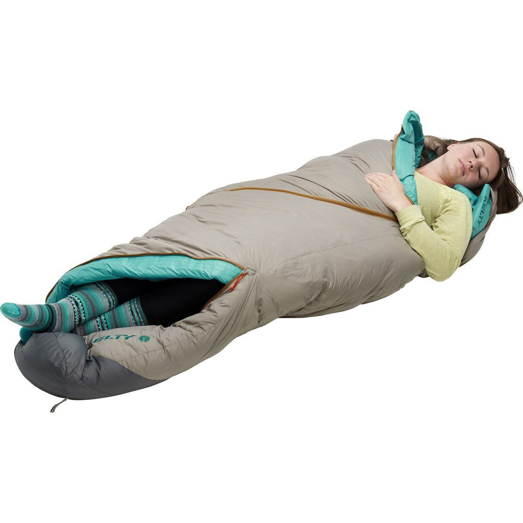 Kelty Sine 20F/EN 27F 800 Dridown Women's Sleeping Bag | Tan