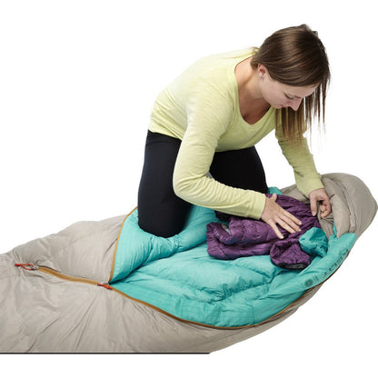 Kelty Sine 20F/EN 27F 800 Dridown Women's Sleeping Bag | Tan