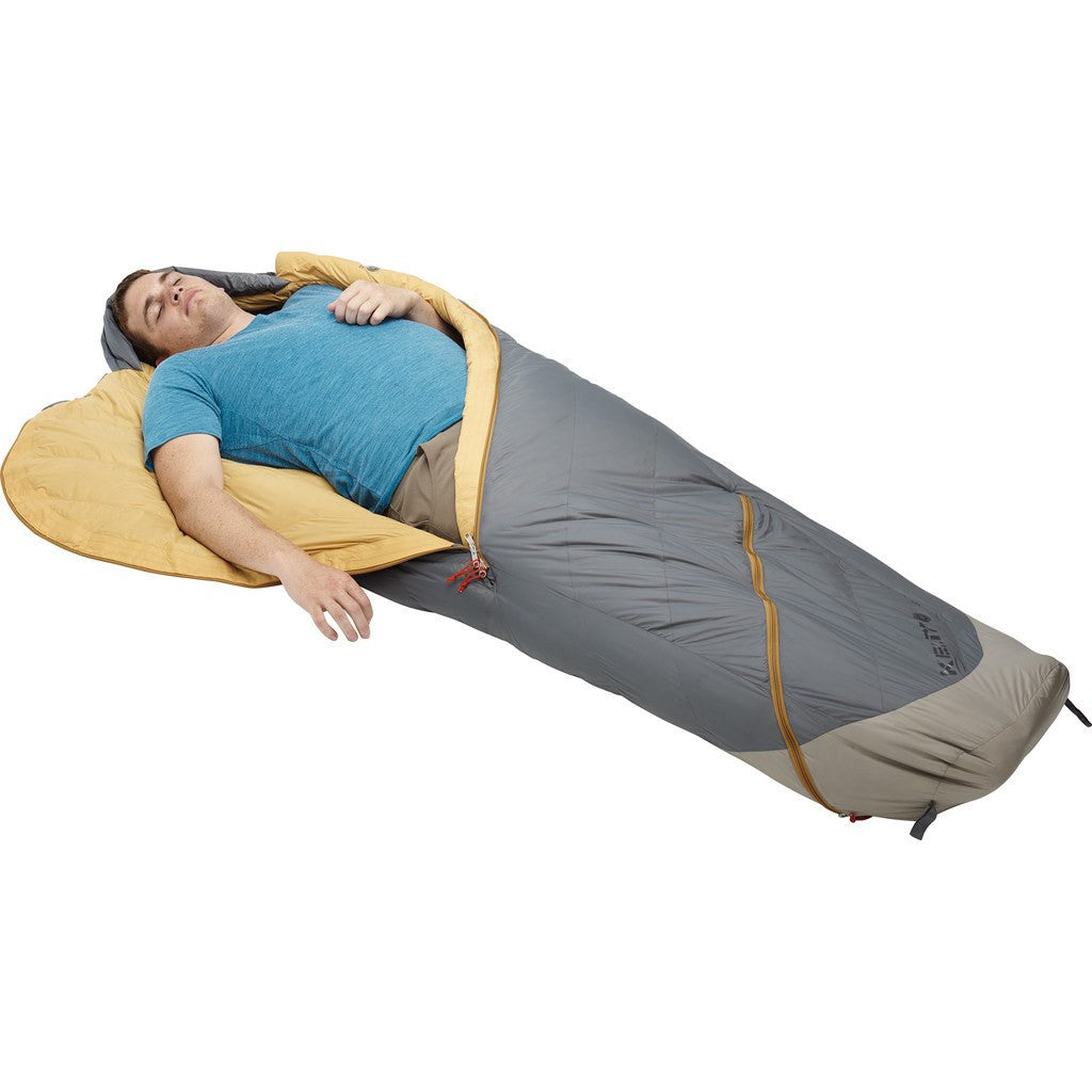 Kelty Sine 35F/EN 29F 800 Dridown Sleeping Bag | Gray